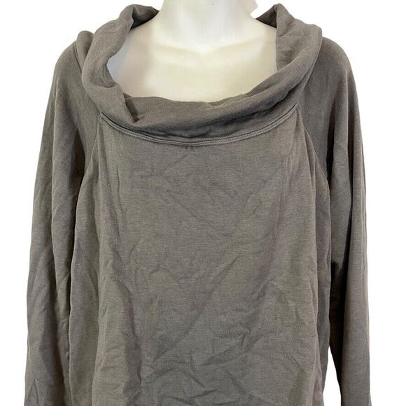 Hard Tail Forever Womens CLO-15 Long Sleeve Cowl Neck Stretch Knit Dress sz M - Picture 5 of 16